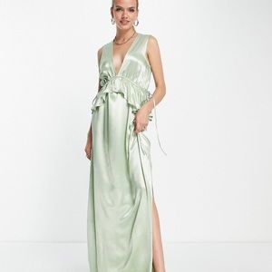 Top shop Maxi satin size 0